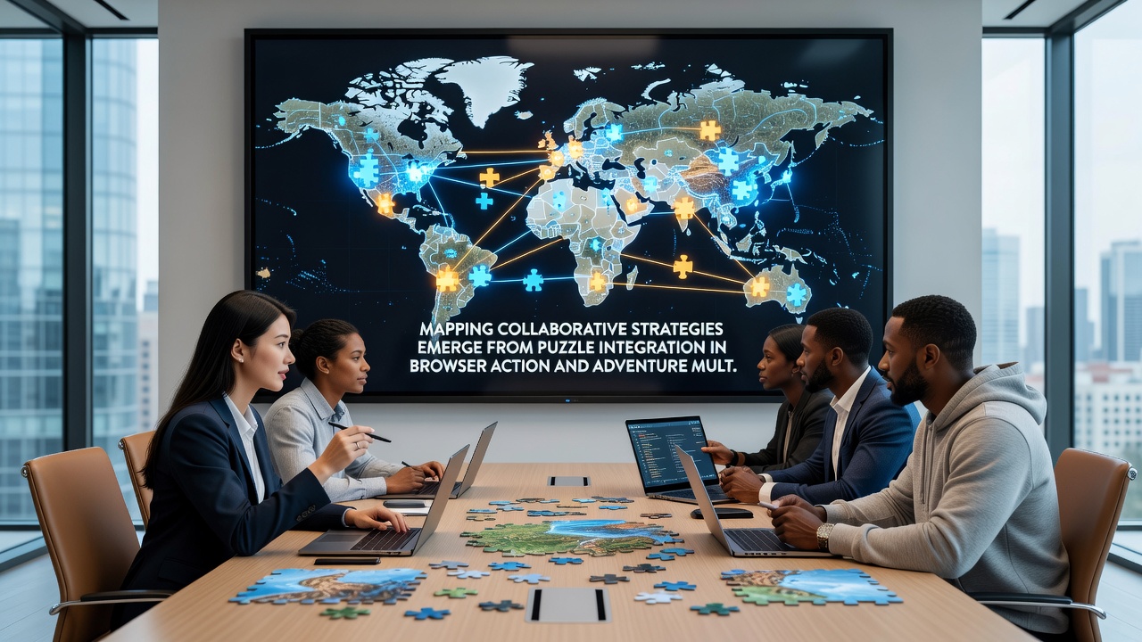 Visualisierung von kollaborativen Strategien in hybriden Browser-Spielen mit Fokus auf Puzzle- und Action-Elemente